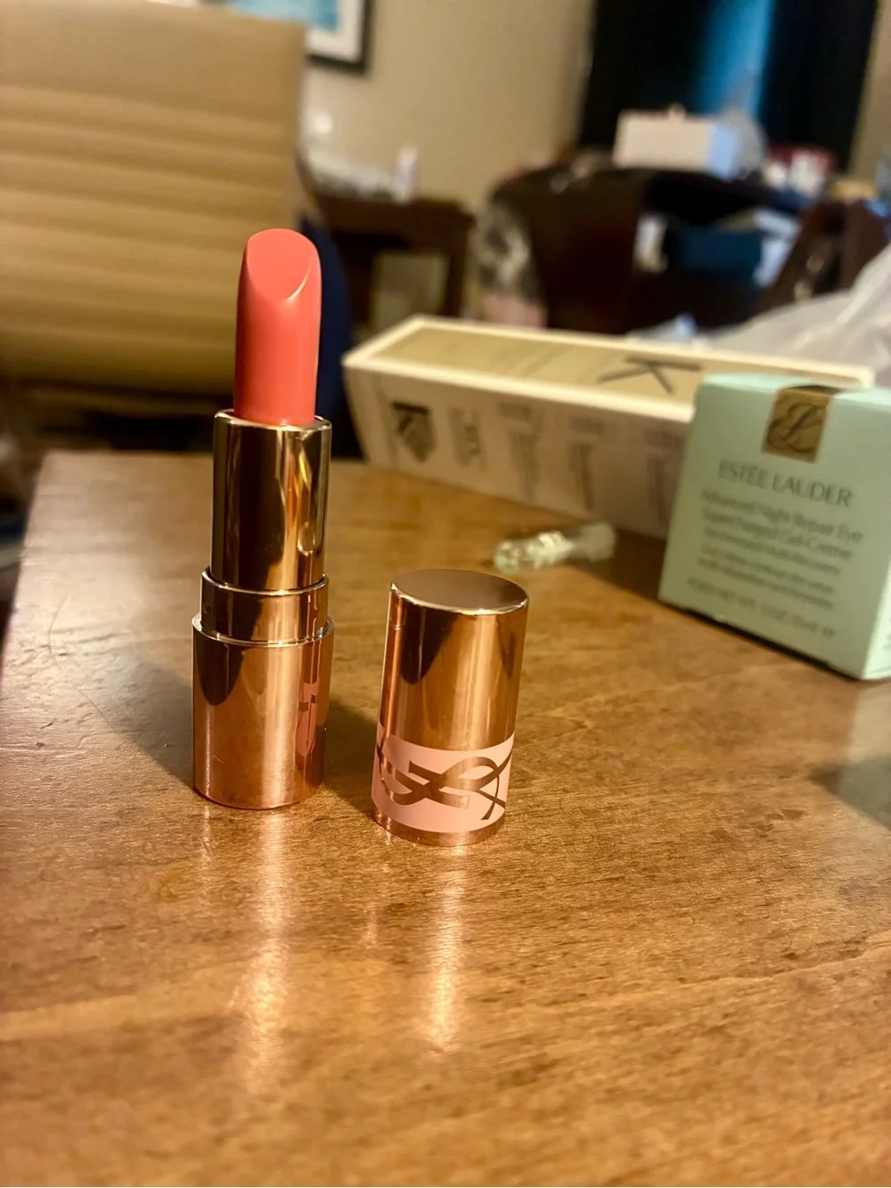 Yves Saint Laurent Candy Glow Tinted Butter Balm in 44B Nude Lavallière 1.3gms